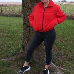 2/$30 Red winter coat